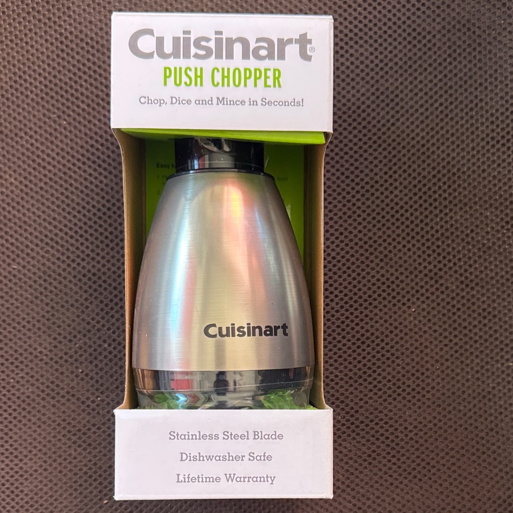 Cuisinart Silver Push Chopper